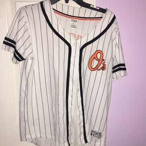 PINK orioles jersey